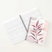 Abstraktes Calming-Watercolor-Profil-Notebook Notizblock (Innenseite)