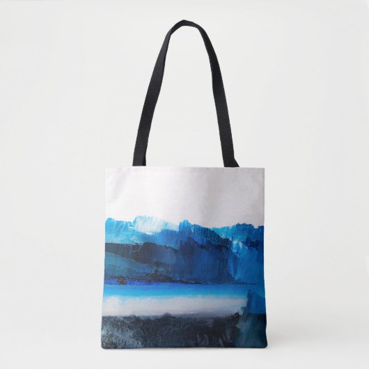 Abstraktes Canvas: Moderne Kunsttextur. Tasche (Vorderseite)