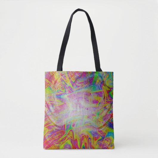 Abstraktes Chaos Tasche (Vorderseite)