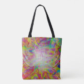 Abstraktes Chaos Tasche (Rückseite)