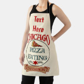 Abstraktes Chicago Design, Text hinzufügen, Schürz Schürze (InSitu)