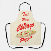 Abstraktes Chicago Design, Text hinzufügen, Schürz Schürze (Vorderseite)