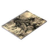 Abstraktes Chinesisches Rattenjahr Zodiac Geburtsn Notizblock (Linke Seite)