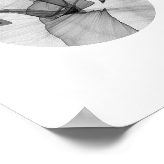 Abstraktes Circle Poster | 8x10 (Ecke)