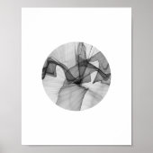 Abstraktes Circle Poster | 8x10 (Vorne)