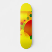 ABSTRAKTES CIRCLES-Skateboard Skateboard (Vorne)
