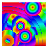 Abstraktes Comet Poster (Vorderseite)