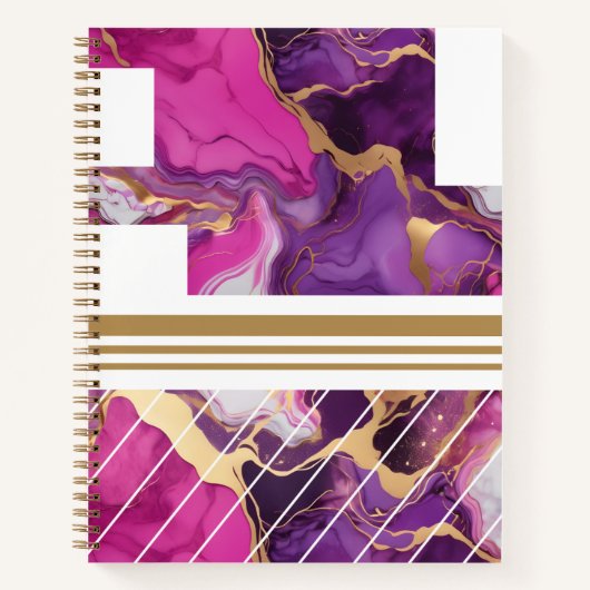 Abstraktes Composition Notebook Notizblock (Vorderseite)
