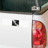 Abstraktes cooles Chrom Ying Yang Autoaufkleber (Auf Lkw)
