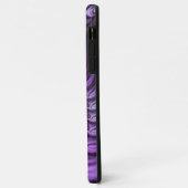 Abstraktes Cooles Rosa Lila Fraktal Case-Mate iPhone Hülle (Hinten/Links)