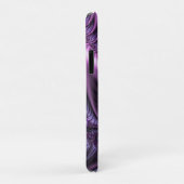 Abstraktes Cooles Rosa Lila Fraktal Case-Mate iPhone Hülle (Hinten/Rechts)