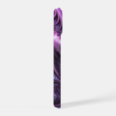 Abstraktes Cooles Rosa Lila Fraktal iPhone 15 Hülle (Rechte Seite)