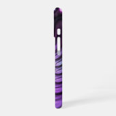 Abstraktes Cooles Rosa Lila Fraktal iPhone 16 Hülle (Linke Seite)