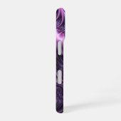 Abstraktes Cooles Rosa Lila Fraktal iPhone 16 Hülle (Rechte Seite)