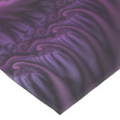 Abstraktes Cooles Rosa Lila Fraktal Tischdecke (Schrägansicht)