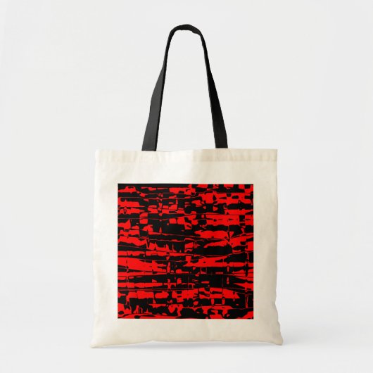 Abstraktes Crackle Tragetasche (Vorne)