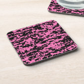 Abstraktes Crackle Untersetzer (Linke Seite)