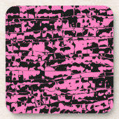 Abstraktes Crackle Untersetzer (Vorderseite)