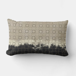 Abstraktes Creme, Grau, Bronze-Vintages Muster Kissen Für Draußen