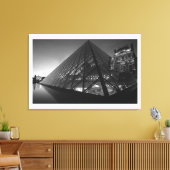 Abstraktes Dach Leinwanddruck (Insitu (Wohnzimmer))