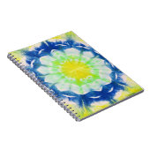 Abstraktes Daisy-Tile-Notebook Notizblock (Rechte Seite)