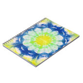 Abstraktes Daisy-Tile-Notebook Notizblock (Linke Seite)