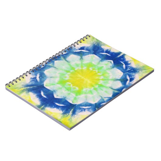 Abstraktes Daisy-Tile-Notebook Notizblock (Linke Seite)