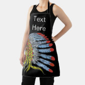 Abstraktes Dance Design Hinzufügen von Text, Schür Schürze (InSitu)
