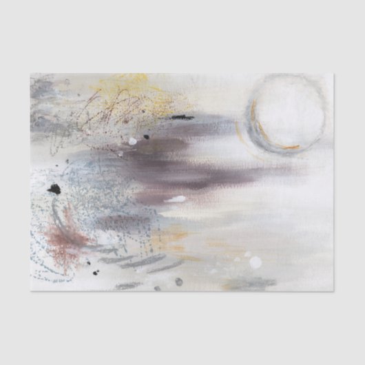 Abstraktes Dekoupage Tissue Paper Seidenpapier (Vorderseite)