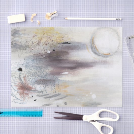 Abstraktes Dekoupage Tissue Paper Seidenpapier (Handwerk)