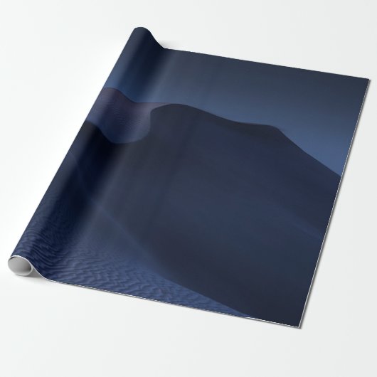ABSTRAKTES DESERT AM NACHT GESCHENKPAPIER (Ungerollt)