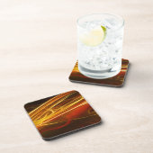 Abstraktes Design-10009 Getränkeuntersetzer (Rechte Seite)