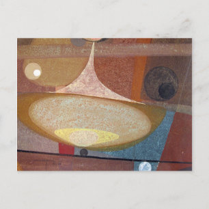 Abstraktes Design 14X11 Postkarte