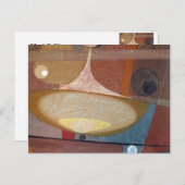 Abstraktes Design 14X11 Postkarte (Vorne/Hinten)