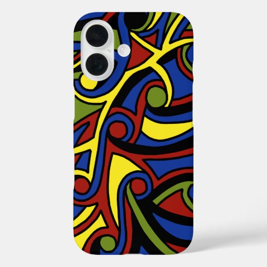 Abstraktes Design 1 Case-Mate iPhone Hülle (Rückseite)