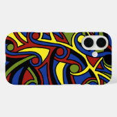 Abstraktes Design 1 Case-Mate iPhone Hülle (Rückseite (Horizontal))