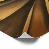 Abstraktes Design 1 Poster (Ecke)