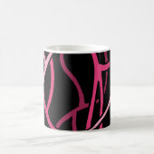 Abstraktes Design 2 Kaffeetasse (Mittel)