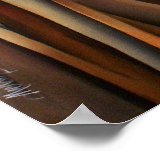 Abstraktes Design 3 Poster (Ecke)