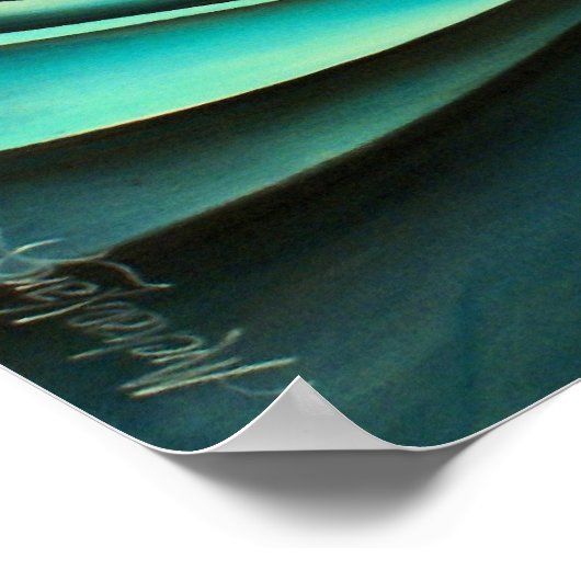 Abstraktes Design 4 Poster (Ecke)