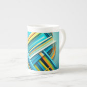 Abstraktes Design auf Tasse (Vorderseite Rechts)