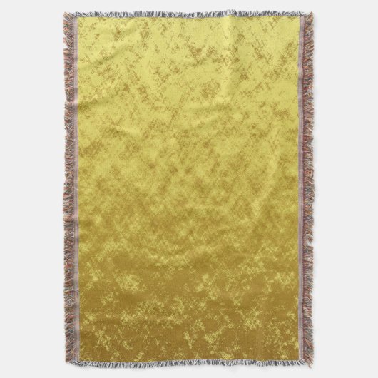 Abstraktes Design aus Gold und Gelb Decke (Vorderseite Vertikal)