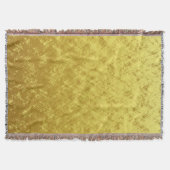 Abstraktes Design aus Gold und Gelb Decke (Vorderseite)