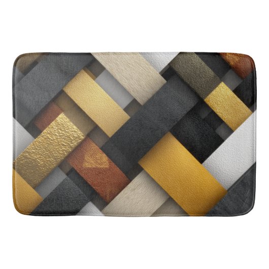 Abstraktes Design Badematte (Vorderseite)