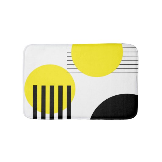 Abstraktes Design Badematte (Vorderseite)