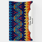 Abstraktes Design Banner (Vertikal)