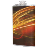 Abstraktes Design-Banner Flachmann (Links)