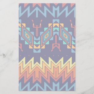 Abstraktes Design Briefpapier