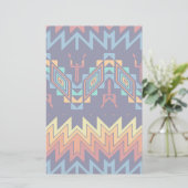 Abstraktes Design Briefpapier (Stehend Vorderseite)