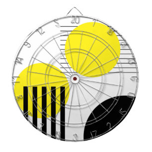 Abstraktes Design Dartscheibe